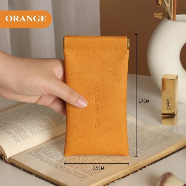 🔥LAST DAY 49% OFF🔥Snap Closure Leather Organizer Pouch