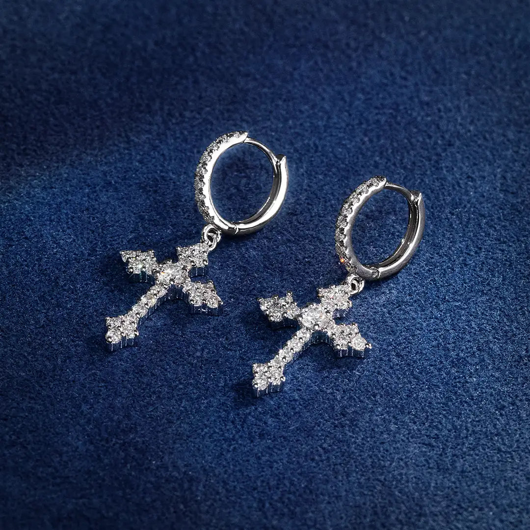 NOVA CROSS EARRINGS