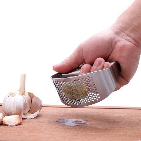 Stainless Steel Garlic Press - Buy 3 Get 1 Free