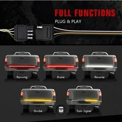 🔥  Special Sale 49%-LED tailgate lights, turn signals and driving and reversing lights