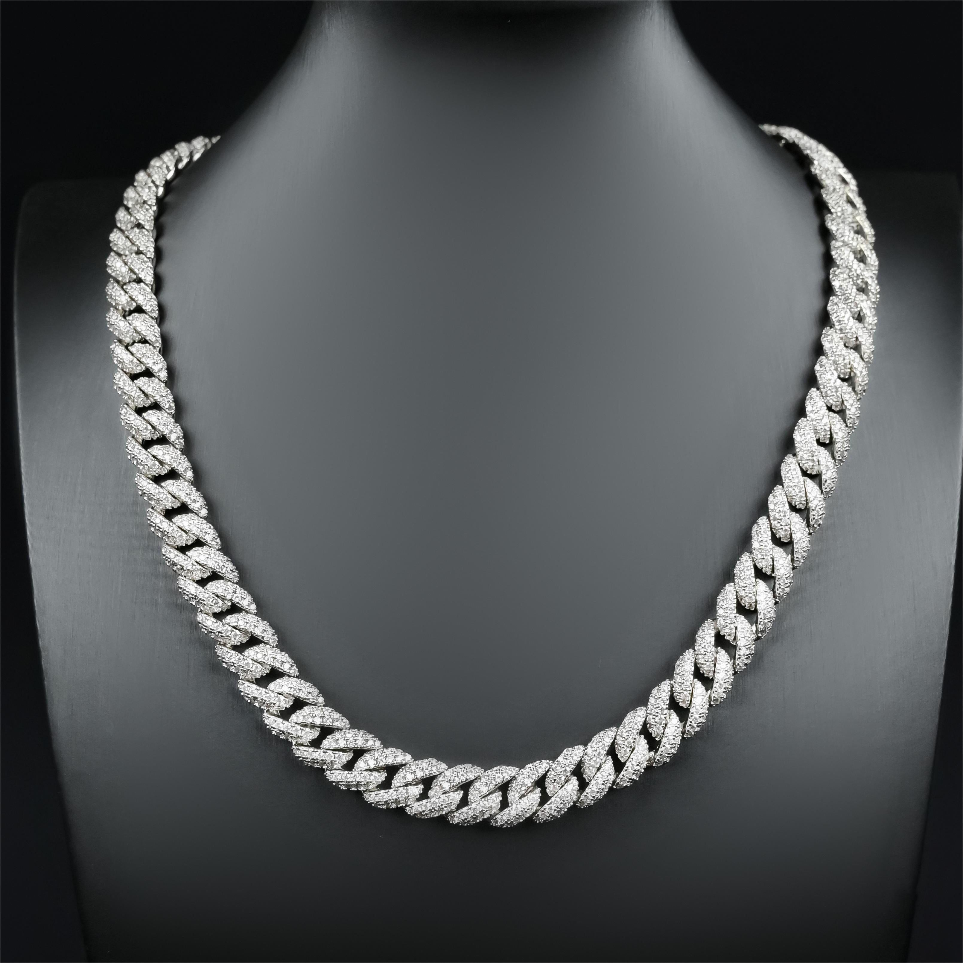 10MM ICED CUBAN LINK CHAIN & BRACELET