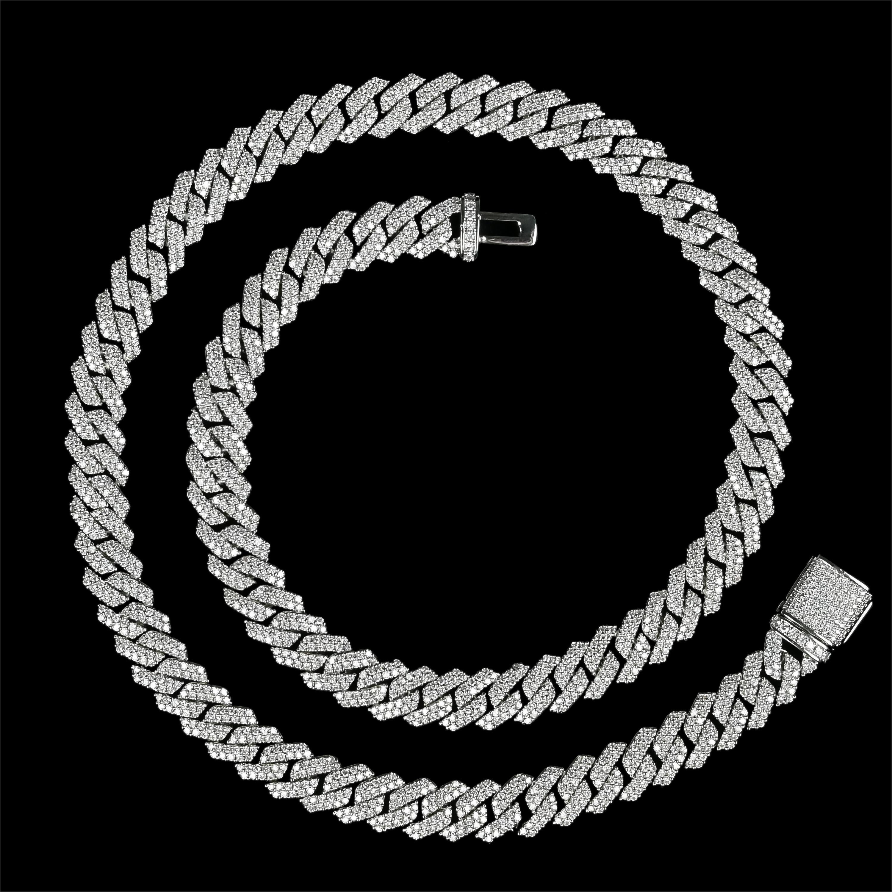 10MM PRONG CUBAN CHAIN OR CHAIN & BRACELET