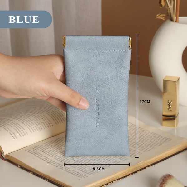 🔥LAST DAY 49% OFF🔥Snap Closure Leather Organizer Pouch